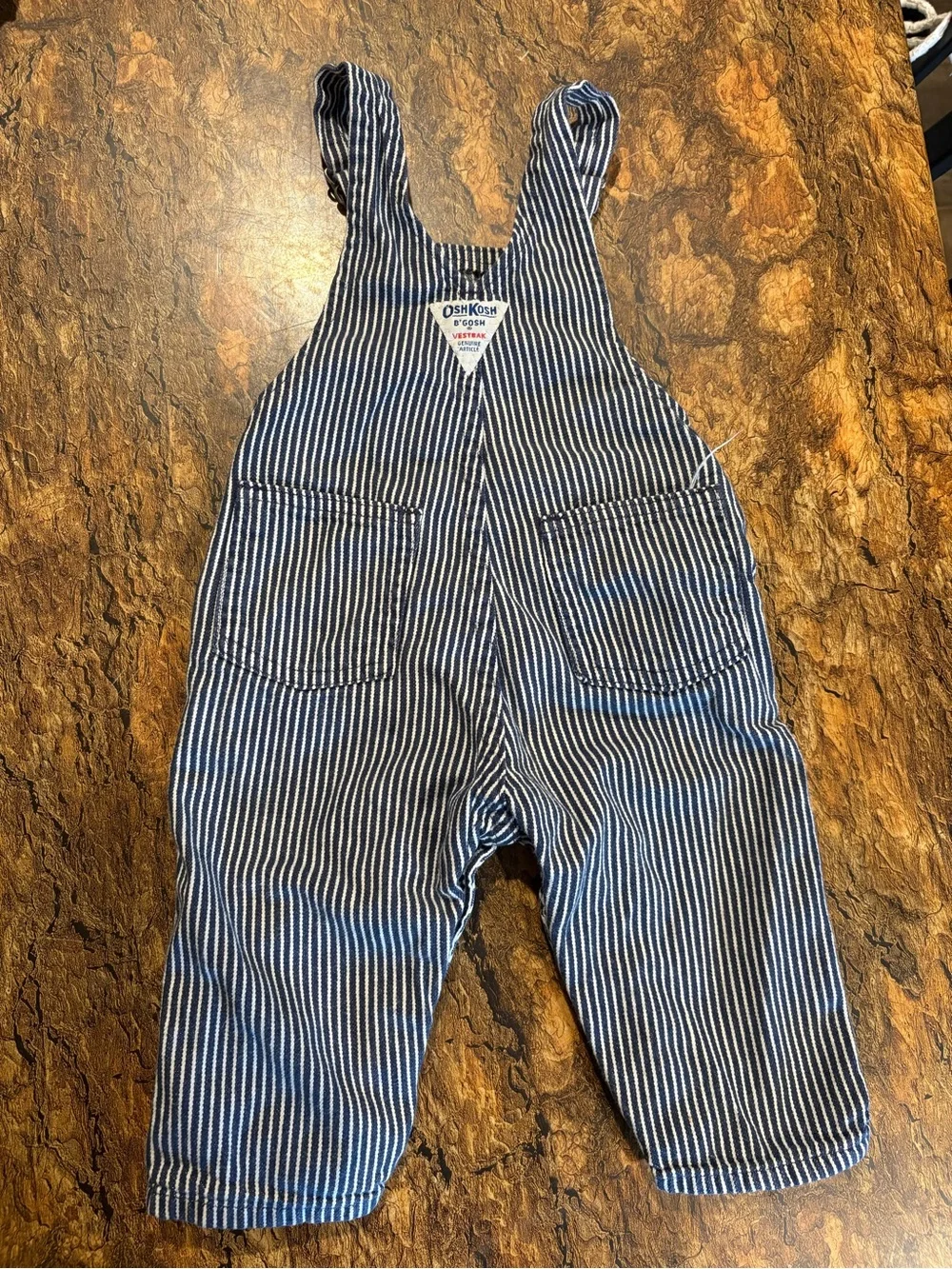 Baby denim bundle. 9M OshKosh jacket 12M Oshkosh and 12MChildrensPlace overalls.